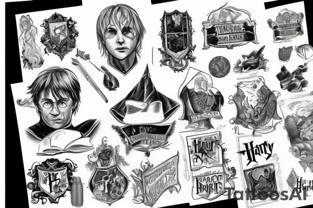 Harry potter tattoo idea