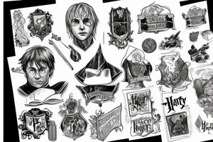 Harry potter tattoo idea