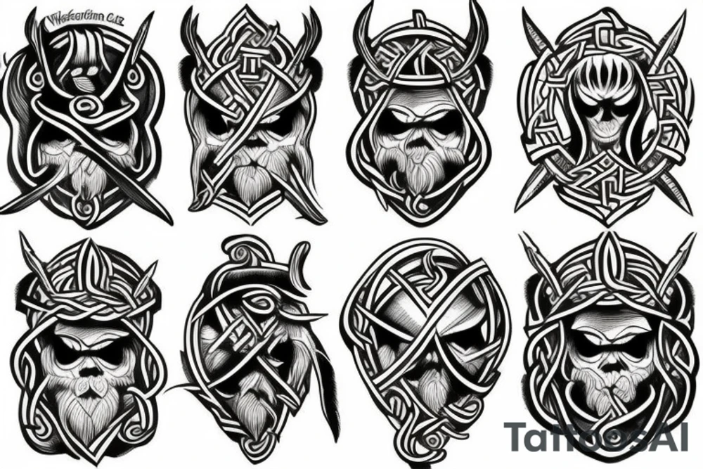 Viking tattoo idea