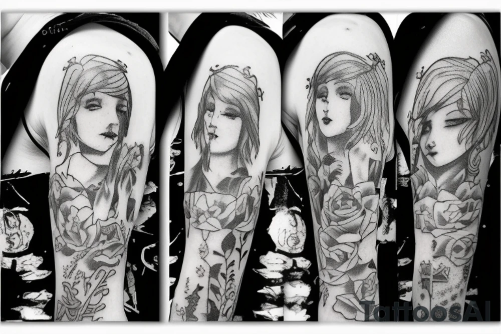 some lil peep vibe tattoos according to death, love, sadness tattoo idea
