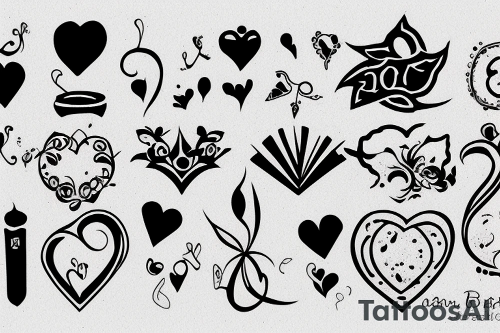 Broken hearth tattoo idea