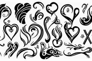Broken hearth tattoo idea