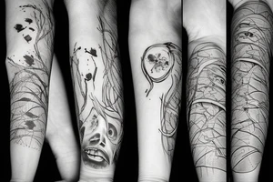 depression, heartbroken, bi-polar, lonely tattoo idea