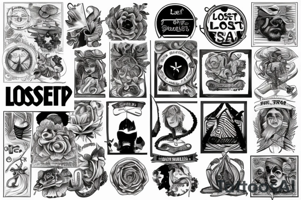 lost at sea tattoo idea
