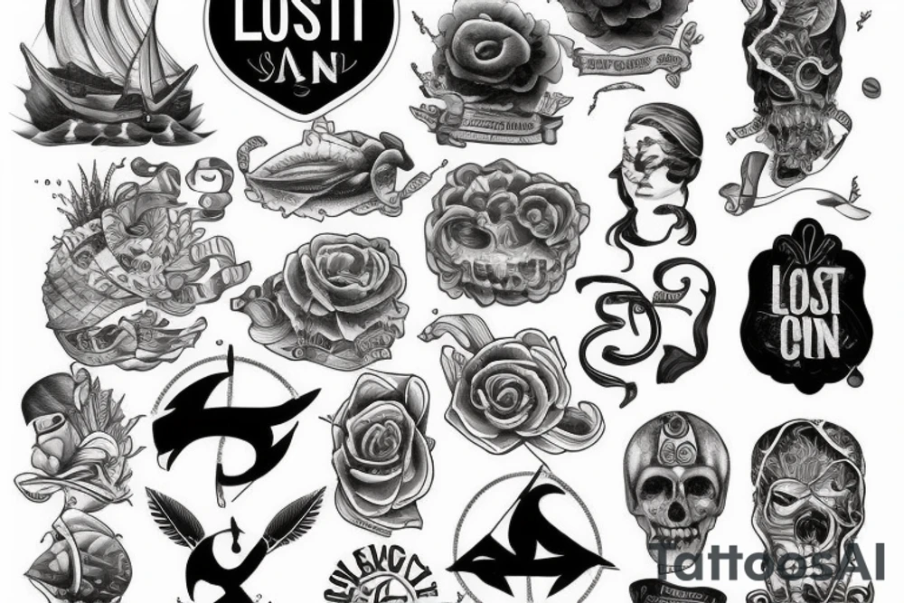 lost at sea tattoo idea
