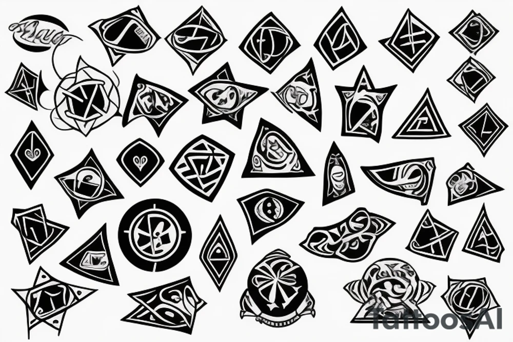 family and loyalty tattoo idea