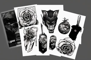 Derrick rose berserk Masculinity tattoo idea