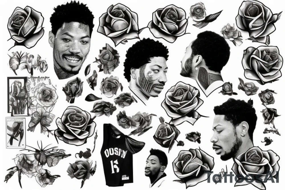 Derrick rose Masculinity tattoo idea