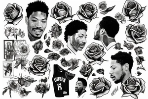 Derrick rose Masculinity tattoo idea