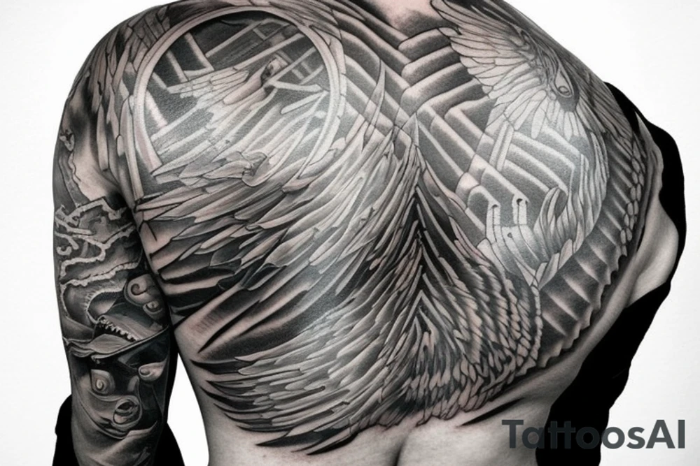 Kazbeg mountain tattoo idea