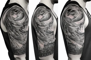 Kazbeg mountain tattoo idea