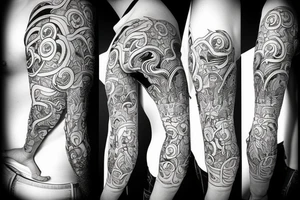 a tail bone is a bike tattoo idea