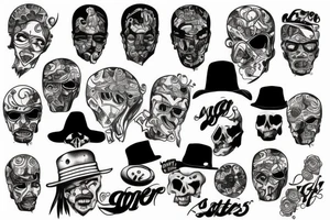 Gangster tattoo idea