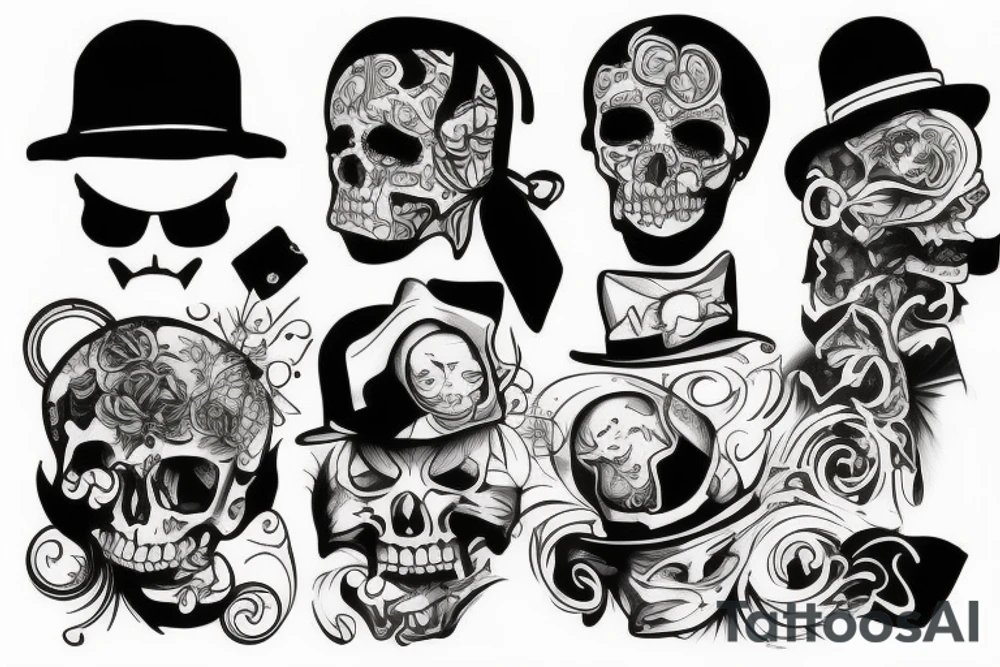 Gangster tattoo idea
