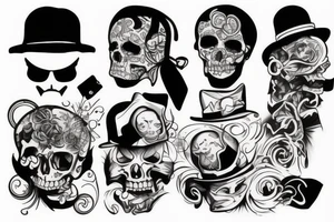 Gangster tattoo idea