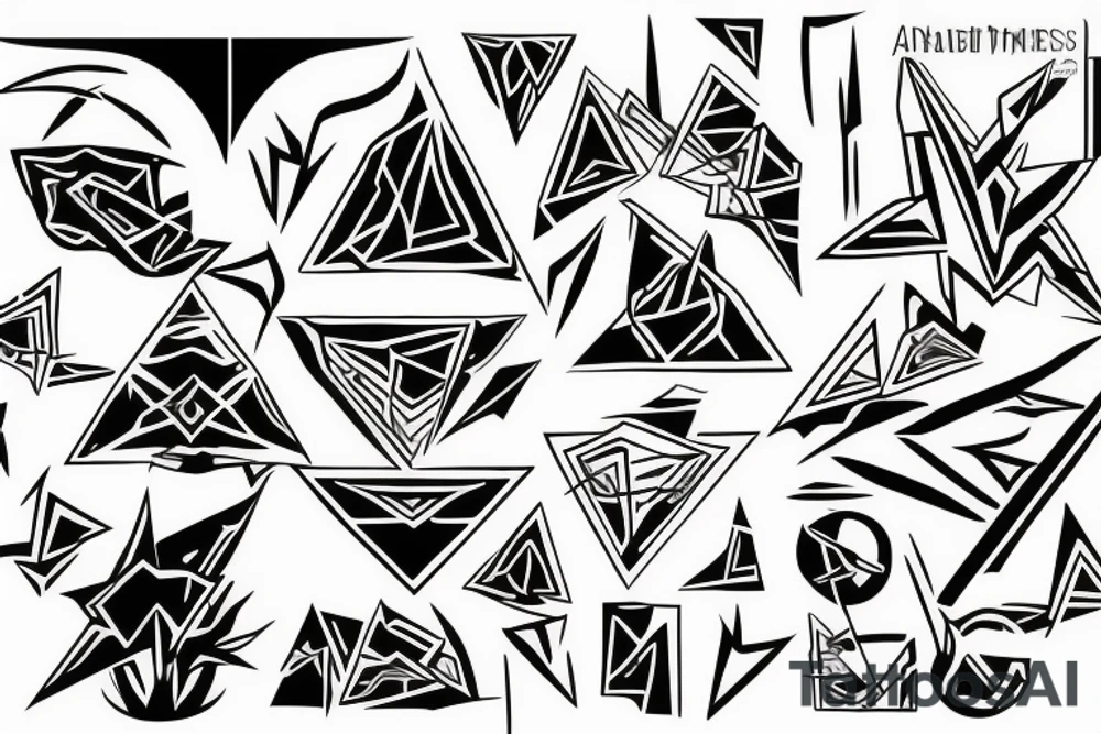 Adrenaline scheme tattoo idea