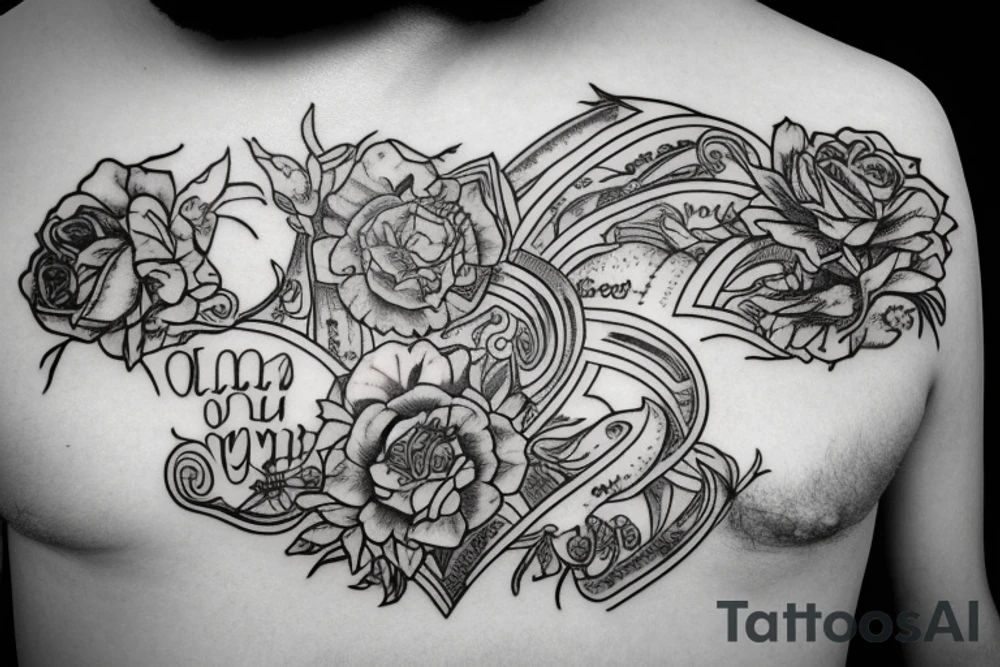 Oklahoma outline tattoo idea