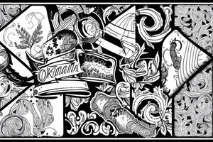 Oklahoma outline tattoo idea