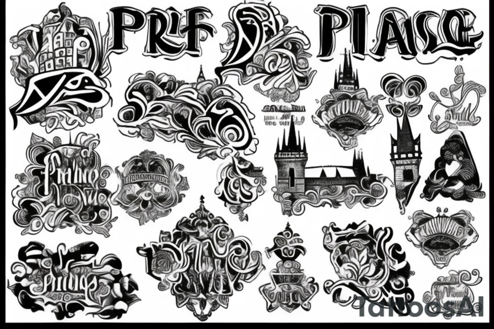 Prague related tattoo idea