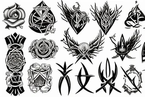 trident tattoo idea