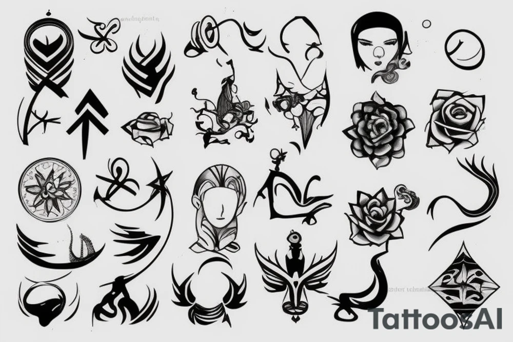 a balance tattoo idea