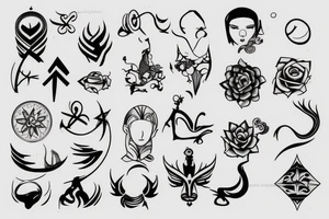 a balance tattoo idea