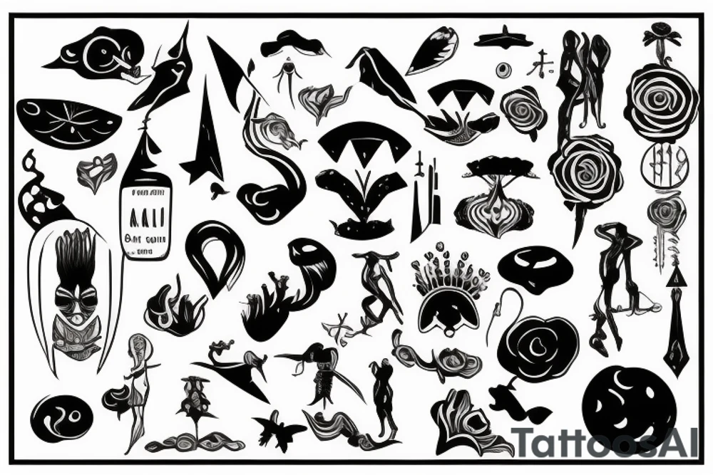a balance tattoo idea