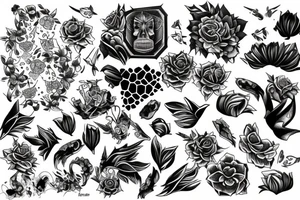 honeycomb tattoo idea