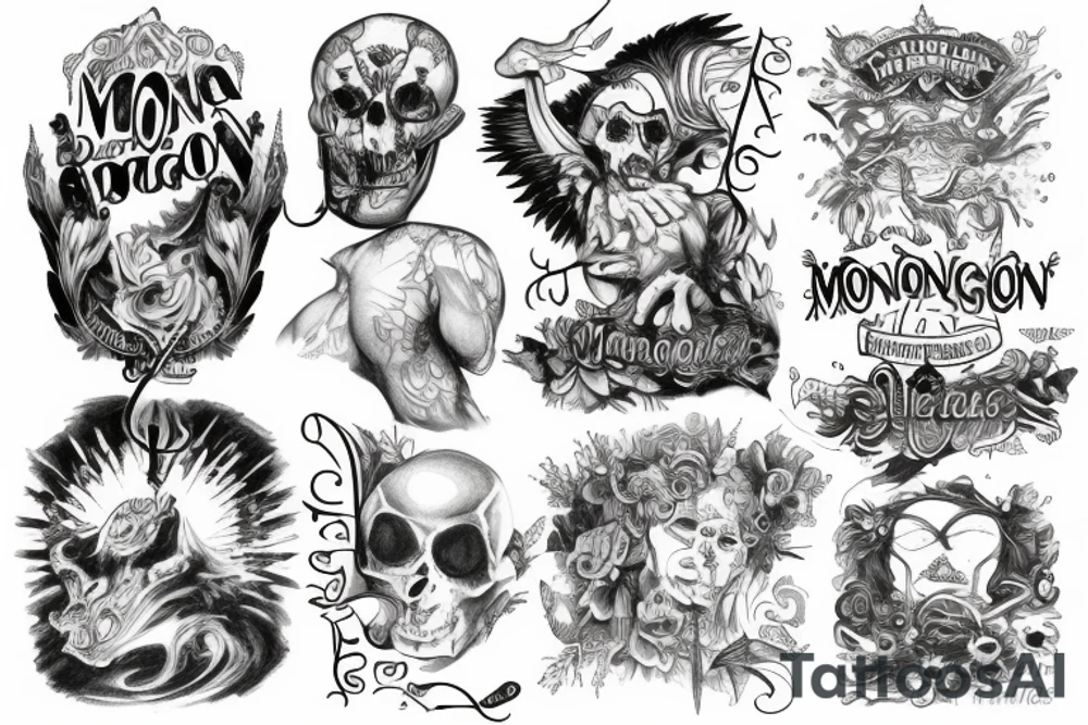 The word Mondragon tattoo idea