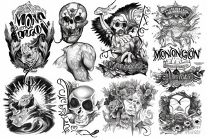 The word Mondragon tattoo idea