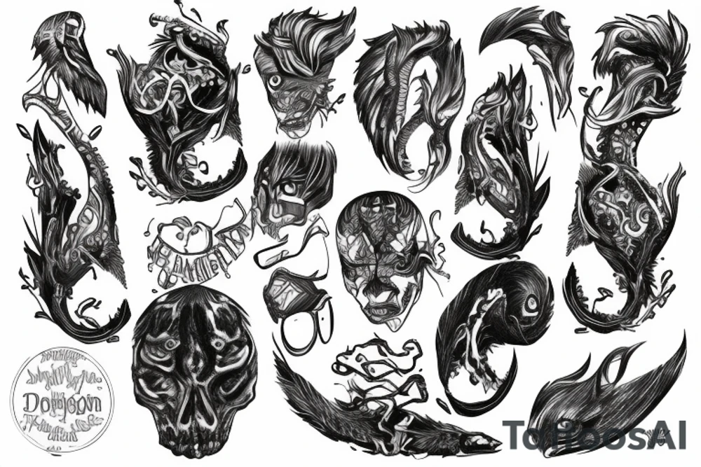 The word Mondragon tattoo idea