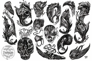 The word Mondragon tattoo idea