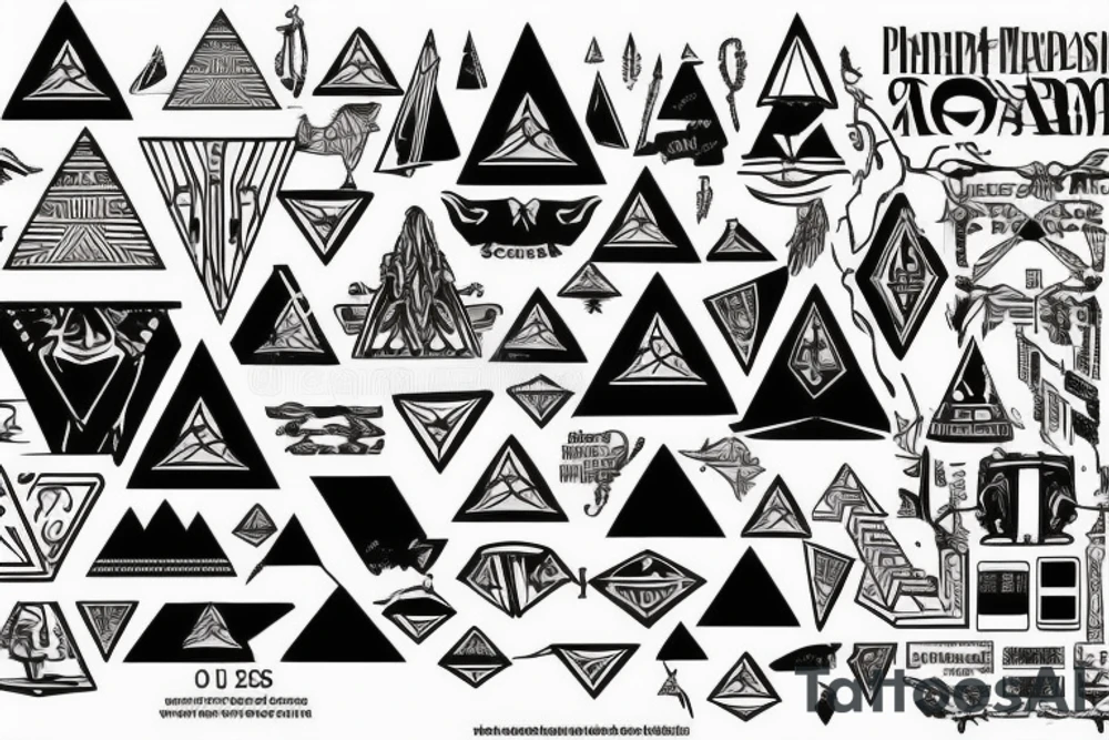 pyramids that also have stock market charts tattoo idea pyramids that also have stock market charts tattoo idea