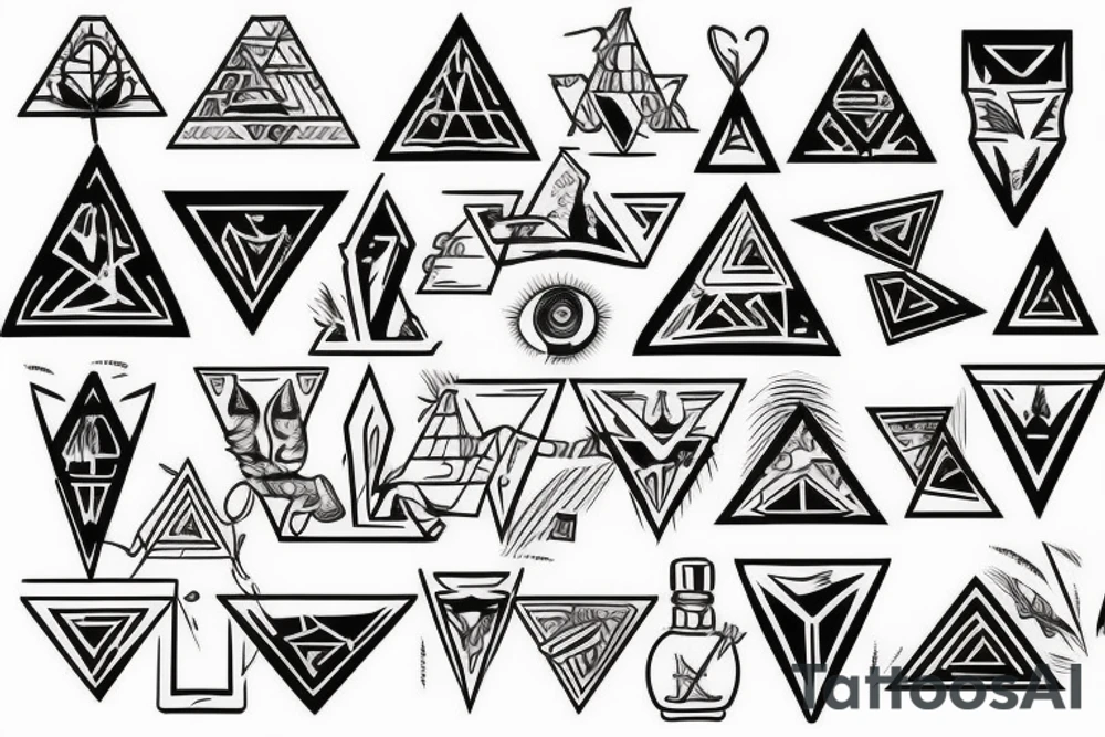 A Pyramid tattoo idea