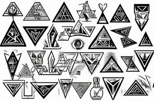 A Pyramid tattoo idea