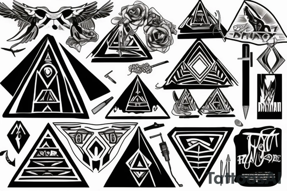 A Pyramid tattoo idea