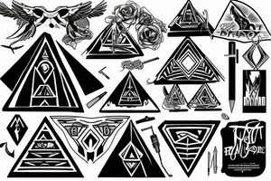 A Pyramid tattoo idea