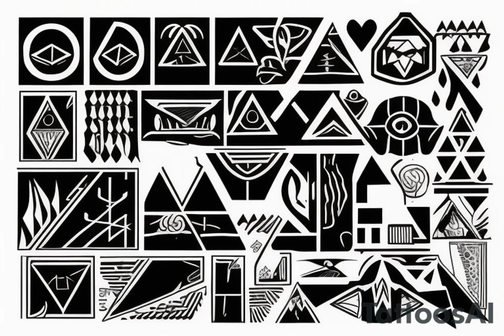 A Pyramid tattoo idea