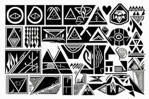 A Pyramid tattoo idea