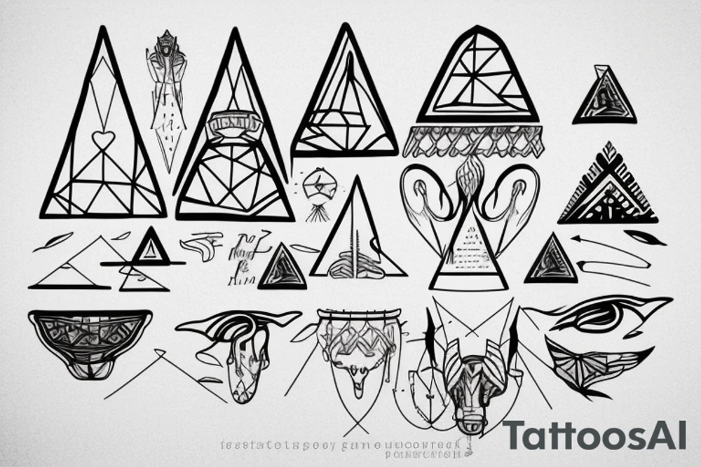 A Pyramid tattoo idea