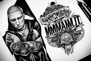Eminem lyrics tattoo idea