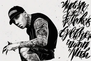 Eminem lyrics tattoo idea