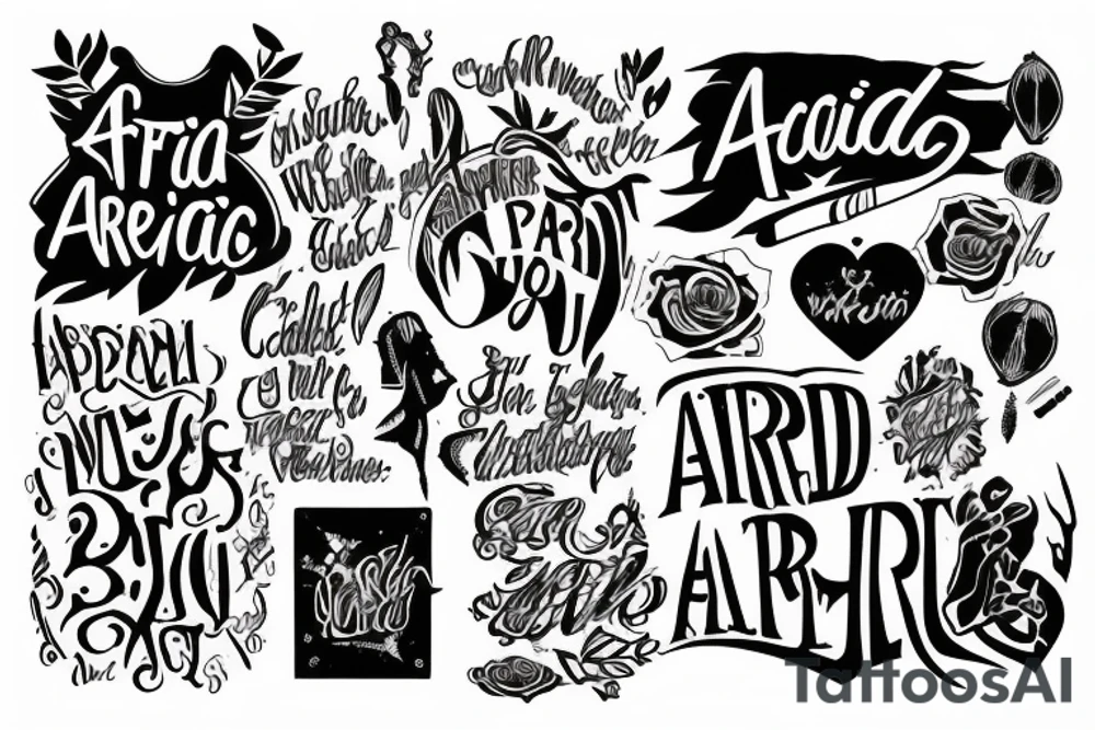 Not afraid tattoo idea