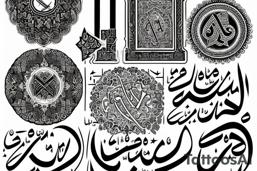 Arabic tattoo idea