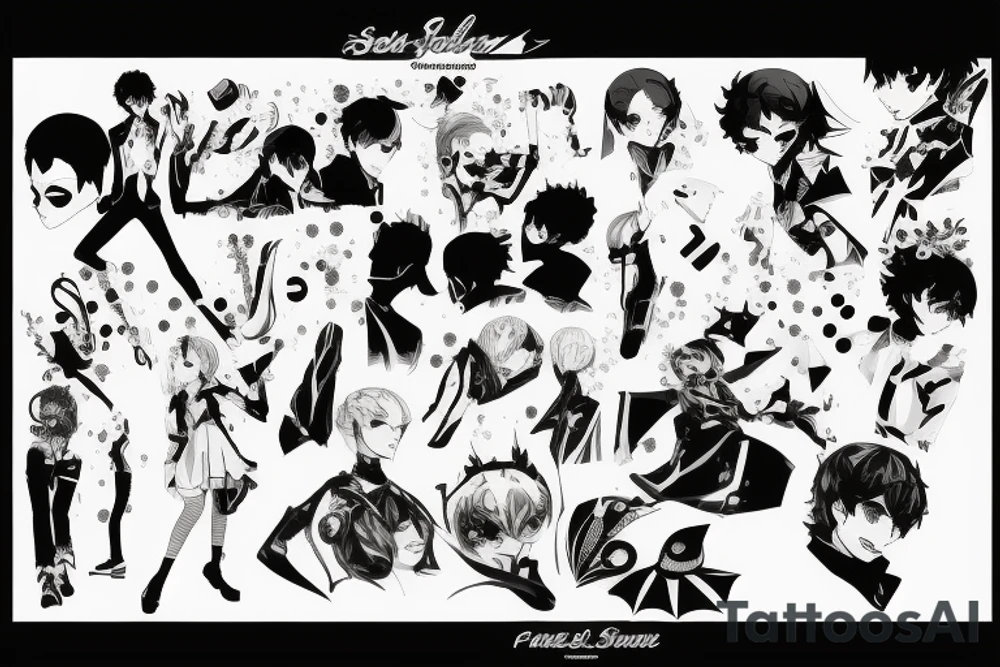 Persona 5 tattoo idea