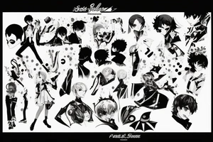 Persona 5 tattoo idea
