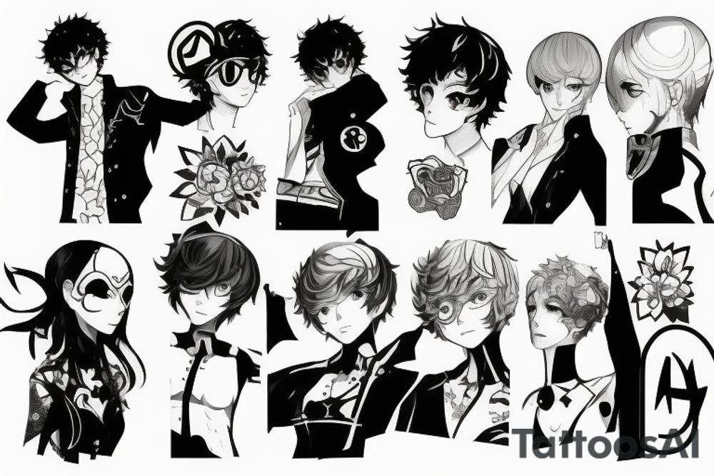 Persona 5 tattoo idea