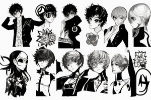 Persona 5 tattoo idea