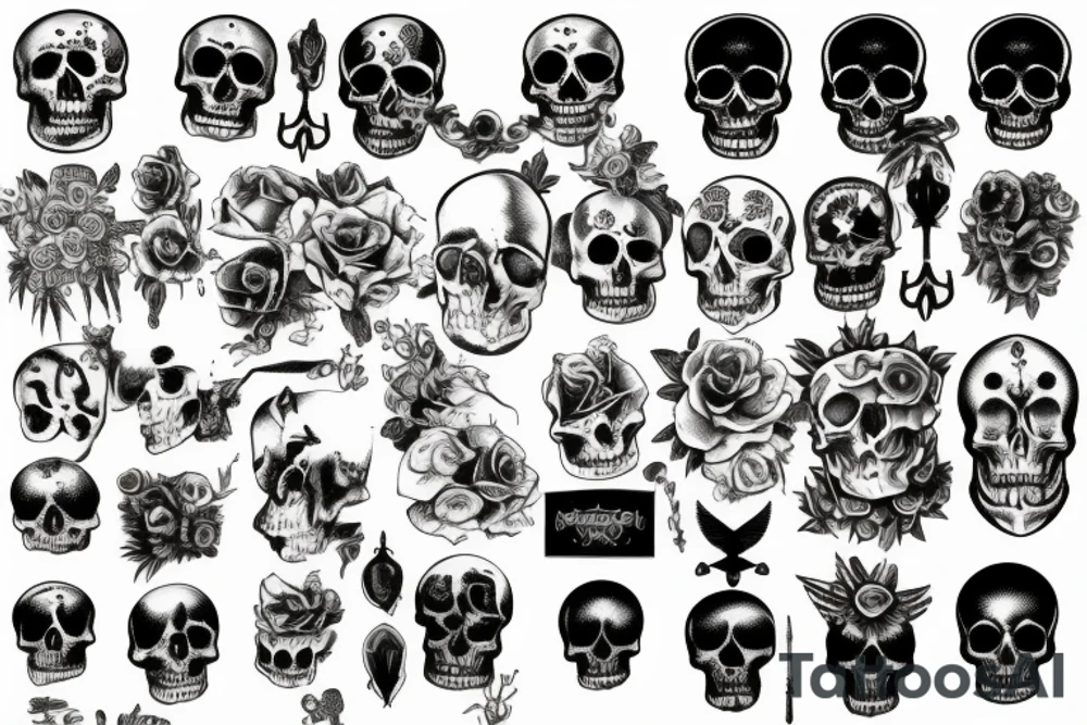 Memento mori tattoo idea