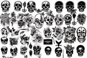 Memento mori tattoo idea